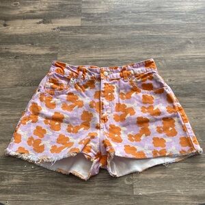 BSL high waist denim shorts. Size M